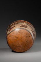 Gobelet en forme de tête, 400 av. J.-C. - 630 apr. J.-C., Pérou, Nazca, Taille: M: 15 cm x 13,5 cm (M: 5.9 inch x 5.3 inch), ID: 3052898 - 5/7