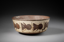 Bowl, Early interim period, ca. 200 BC - 600 AD, Peru, Nazca, Size: D: 15,3 cm (D: 6.0 inch), ID: 3052900 - 2/7