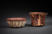 Deux petites coupes, Période intermédiaire précoce, env. 200 av. J.-C. - 600 apr. J.-C., Pérou, Nazca, ID: 3052901 - 3/6