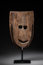 Rare dance mask, Papua New Guinea - Eastern Highlands, Okapa District, Fore, Size: H: 30,4 cm (H: 12.0 inch), ID: 3052912 - 4/5