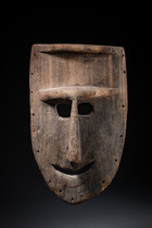 Rare dance mask, Papua New Guinea - Eastern Highlands, Okapa District, Fore, Size: H: 30,4 cm (H: 12.0 inch), ID: 3052912 - 5/5