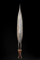 Couteau à lame longue, R. D. Congo, Azandé, Taille: H: 53 cm (H: 20.9 inch), ID: 3052918 - 2/3