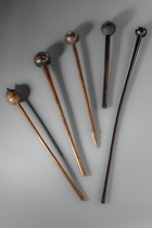 Lot de massues, Afrique du Sud, Zoulou & Swasi, ID: 3052921 - 2/3