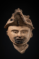 Tête d'un dignitaire, env. 600 - 900 apr. J.-C., Mexique, Côte centrale du golfe, Taille: H: 34 cm (H: 13.4 inch), ID: 3052941 - 2/5