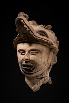 Tête d'un dignitaire, env. 600 - 900 apr. J.-C., Mexique, Côte centrale du golfe, Taille: H: 34 cm (H: 13.4 inch), ID: 3052941 - 5/5