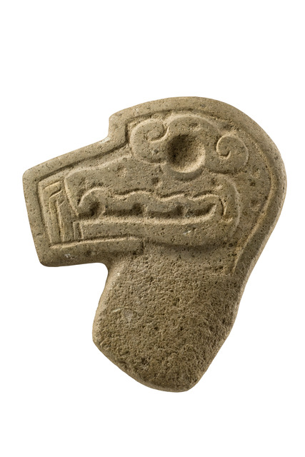 Ceremonial axe, Proto-Classical or Early Post-Classical period, ca. 100 BC - 600 AD, Guatemala, K’iche’ Maya (Quiché), Size: H: 23 cm (H: 9.1 inch), ID: 3052942