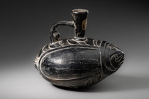 Rare whistle vessel, Late Intermediate Period, ca. 900 - 1470 AD, Peru, Chimu, Size: H: 14 cm (H: 5.5 inch), ID: 3052944 - 4/6