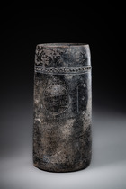 Gobelet haut, Période classique, env. 300 - 900 apr. J.-C., Guatemala, Maya, Taille: H: 24 cm D: 11 cm (H: 9.4 inch D: 4.3 inch), ID: 3052953 - 3/6