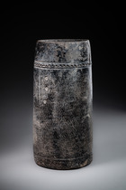 Gobelet haut, Période classique, env. 300 - 900 apr. J.-C., Guatemala, Maya, Taille: H: 24 cm D: 11 cm (H: 9.4 inch D: 4.3 inch), ID: 3052953 - 4/6