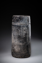 Gobelet haut, Période classique, env. 300 - 900 apr. J.-C., Guatemala, Maya, Taille: H: 24 cm D: 11 cm (H: 9.4 inch D: 4.3 inch), ID: 3052953 - 6/6