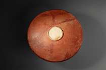 Large plate, Early Coclé, ca. 500 - 800 AD, Panama, Gran Coclé, Size: D: 32,5 cm (D: 12.8 inch), ID: 3052956 - 2/3