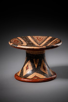 Miniature "Frutera", phase Herrera, env. 1200 - 1500 apr. J.-C., Panama, Gran Coclé, Péninsule d'Azuero, Taille: H: 8 cm, D: 11 cm (H: 3.1 inch, D: 4.3 inch), ID: 3052958 - 2/6