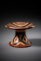 Miniature "Frutera", phase Herrera, env. 1200 - 1500 apr. J.-C., Panama, Gran Coclé, Péninsule d'Azuero, Taille: H: 8 cm, D: 11 cm (H: 3.1 inch, D: 4.3 inch), ID: 3052958 - 4/6