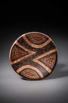 Miniature "Frutera", phase Herrera, env. 1200 - 1500 apr. J.-C., Panama, Gran Coclé, Péninsule d'Azuero, Taille: H: 8 cm, D: 11 cm (H: 3.1 inch, D: 4.3 inch), ID: 3052958 - 5/6