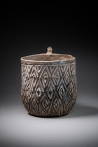 Gobelet, Période céramique précoce, env. 500 av. J.-C. - 600 apr. J.-C., Argentine, Province de Catamarca, Ciénaga II, Taille: H: 8,5 cm, D: 7,5 cm (H: 3.3 inch, D: 3.0 inch), ID: 3052962 - 4/6