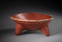 Coupe tripode, période protoclassique, vers 100 av. J.-C. – 250 apr. J.-C., Mexique, Chupicuaro, Taille: H: 9,3 cm D: 22 cm (H: 3.7 inch D: 8.7 inch), ID: 3052970 - 2/5