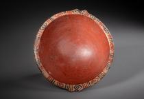 Coupe tripode, période protoclassique, vers 100 av. J.-C. – 250 apr. J.-C., Mexique, Chupicuaro, Taille: H: 9,3 cm D: 22 cm (H: 3.7 inch D: 8.7 inch), ID: 3052970 - 4/5