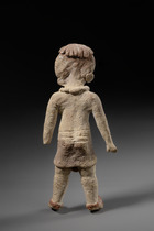 Standing figure, ca.1500 - 200 BC, Mexico, Guerrero, Xochipala, Size: H: 19,3 cm (H: 7.6 inch), ID: 3052982 - 2/4