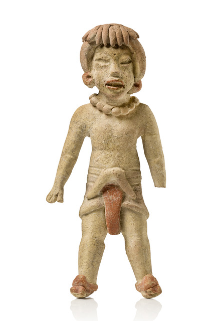 Standing figure, ca.1500 - 200 BC, Mexico, Guerrero, Xochipala, Size: H: 19,3 cm (H: 7.6 inch), ID: 3052982