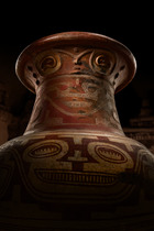 Large funerary urn, ca. 400 - 1400 AD, Brazil, Marajó Island, Marajoara, Size: H: 79 cm D: 63 cm (H: 31.1 inch D: 24.8 inch), ID: 3052997 - 2/7