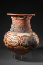 Large funerary urn, ca. 400 - 1400 AD, Brazil, Marajó Island, Marajoara, Size: H: 79 cm D: 63 cm (H: 31.1 inch D: 24.8 inch), ID: 3052997 - 3/7