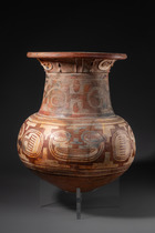 Large funerary urn, ca. 400 - 1400 AD, Brazil, Marajó Island, Marajoara, Size: H: 79 cm D: 63 cm (H: 31.1 inch D: 24.8 inch), ID: 3052997 - 4/7