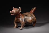 Dog, ca. 200 BC - AD 300, Mexico, Colima, Size: H: 23 cm, L: 37 cm (H: 9.1 inch, L: 14.6 inch), ID: 3052999 - 4/6