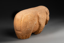 Large jaguar effigy, ca. 500 - 1000 AD, Costa Rica, Chiriquí / Diquís, Size: H: 20,5 cm L: 39 cm (H: 8.1 inch L: 15.4 inch), ID: 3053000 - 4/6