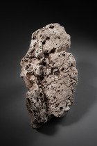 Head fragment, Classic Period, ca. 250 - 800 AD, Mexico, Maya, Size: H: 31 cm (H: 12.2 inch), ID: 3053002 - 2/3