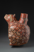 Jaguar jar, ca. 600 - 1000 AD, Peru, Huari, Size: H: 37,5 cm (H: 14.8 inch), ID: 3053004 - 4/7