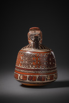 Figural  vessel, Eary interim period, ca. 200 BC - 600 AD, Peru, Nazca, Size: H: 13 cm (H: 5.1 inch), ID: 3053026 - 4/6