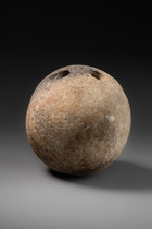 Spherical jaguar stone head, ca. 1200 - 400 BC, Mexico, Olmec, Size: D: 8,5 cm (D: 3.3 inch), ID: 3053030 - 4/7