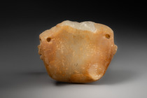 Masque anthropomorphe, période classique, 200 - 650 apr. J.-C., Mexique, Teotihuacan, Taille: H: 12,5 cm B: 16,5 cm (H: 4.9 inch B: 6.5 inch), ID: 3053034 - 3/4