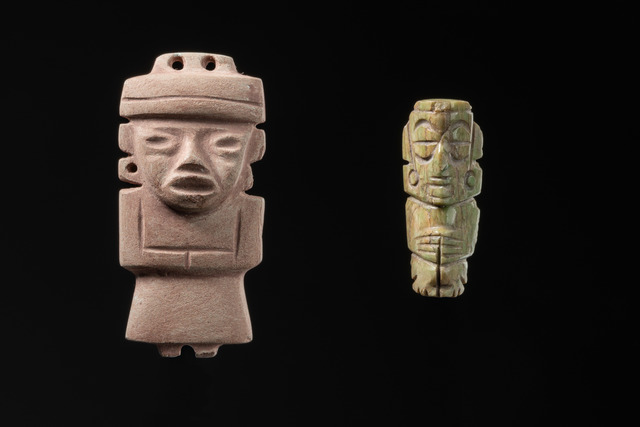 Two figural pendants, Mexico, Teotihuacán & Mixtec, ID: 3053046