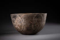 Grande coupe, env. 600 - 1000 apr. J.-C., Argentine, Province de Catamarca, Aguada, Taille: H: 11 cm, D: 20 cm (H: 4.3 inch, D: 7.9 inch), ID: 3053061 - 3/8