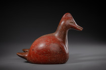 Double duck vessel, Protoclassic, ca. 100 BC - 250 AD, Mexico, Colima, Size: H: 14,2 cm x 23,5 cm (H: 5.6 inch x 9.3 inch), ID: 3053072 - 3/6