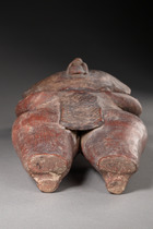 Standing female figure, Protoclassic, ca. 100 BC - 250 AD, Mexico, Nayarit, Chinesco, Size: H: 34 cm (H: 13.4 inch), ID: 3053045 - 6/6