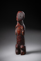 Figure antropomorphe "iginga" (pl. "maginga"), av. 1930, R. D. Congo, Lega, Taille: H: 16,5 cm (H: 6.5 inch), ID: 3053083 - 2/6