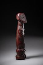 Figure antropomorphe "iginga" (pl. "maginga"), av. 1930, R. D. Congo, Lega, Taille: H: 16,5 cm (H: 6.5 inch), ID: 3053083 - 3/6