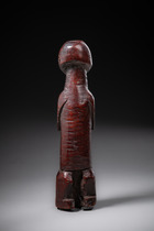 Figure antropomorphe "iginga" (pl. "maginga"), av. 1930, R. D. Congo, Lega, Taille: H: 16,5 cm (H: 6.5 inch), ID: 3053083 - 4/6