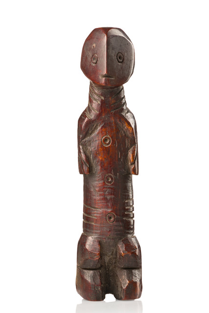 Anthropomorphic figure "iginga" (pl. "maginga"), D. R. Congo, Lega, Size: H: 16,5 cm (H: 6.5 inch), ID: 3053083