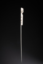 Dance emblem, D. R. Congo, Lega, Size: H: 41 cm (H: 16.1 inch), ID: 3053084 - 3/4