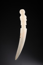 Dance emblem, D. R. Congo, Lega, Size: H: 41 cm (H: 16.1 inch), ID: 3053084 - 4/4