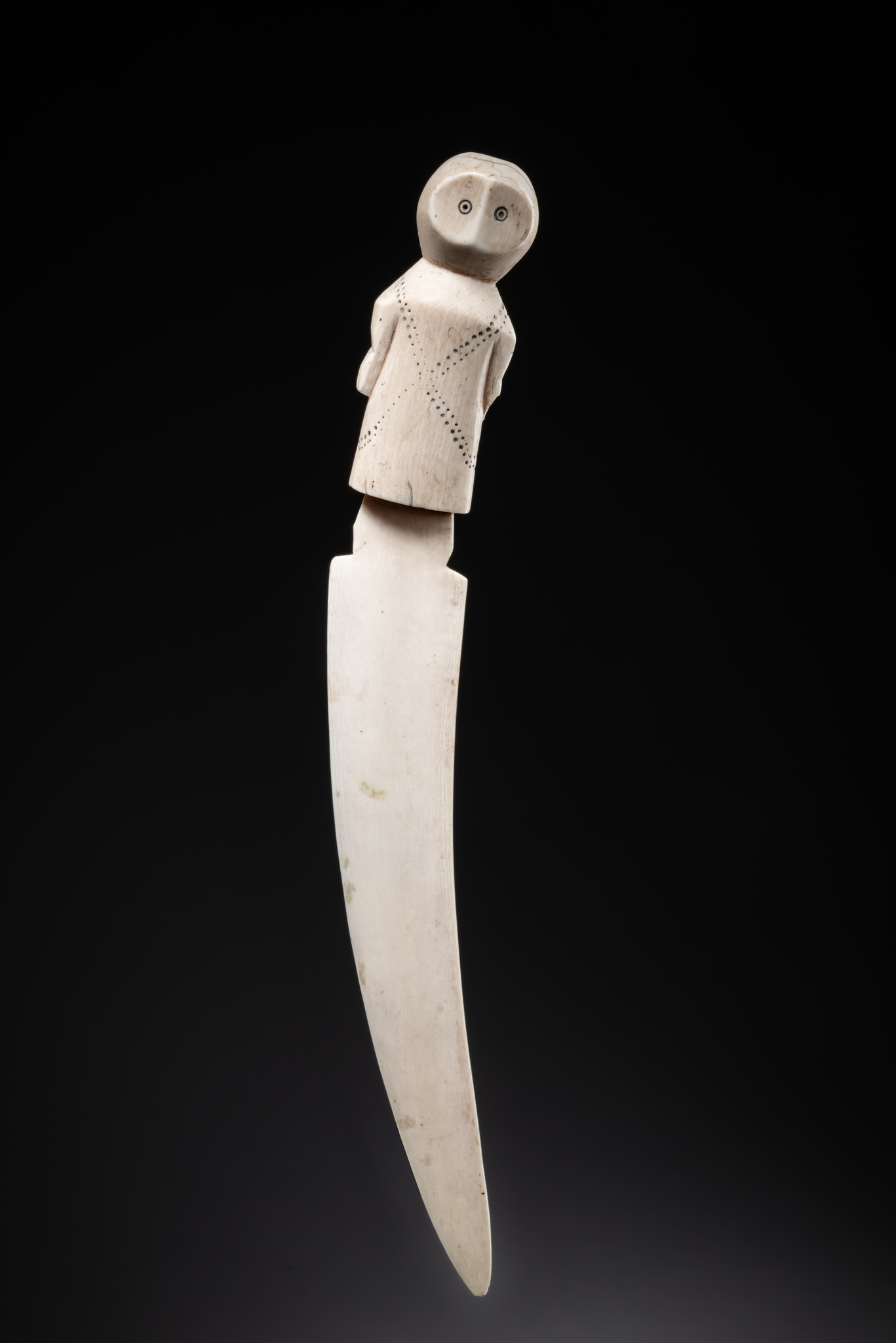 Dance emblem, D. R. Congo, Lega, Size: H: 41 cm (H: 16.1 inch), ID: 3053084