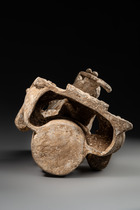 Urne, ca. 450 - 650 n.Chr., Mexiko, Zapoteken, Größe: H: 34,3 cm (H: 13.5 inch), ID: 3053088 - 5/6