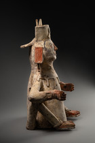 Brûle-parfum "xantil", période postclassique tardive, vers 1200–1521 apr. J.-C., Mexique, Mixteca-Puebla, Taille: H: 41 cm (H: 16.1 inch), ID: 3053089 - 3/5
