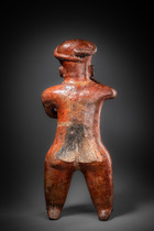 Stehende männliche Figur, Protoklassik, ca. 100 v.Chr. - 250 n.Chr., Mexiko, Jalisco, Größe: H: 53,5 cm (H: 21.1 inch), ID: 3053090 - 4/5
