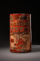 Vase, Late Classic, ca. 600 - 900 AD, Mexico, Maya, Size: H: 19,6 cm (H: 7.7 inch), ID: 3053093 - 7/7