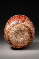 Vase, Late Classic, ca. 600 - 900 AD, Mexico, Maya, Size: H: 17 cm, D: 17,3 cm (H: 6.7 inch, D: 6.8 inch), ID: 3053094 - 4/6