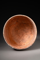 Vase, Late Classic, ca. 600 - 900 AD, Mexico, Maya, Size: H: 17 cm, D: 17,3 cm (H: 6.7 inch, D: 6.8 inch), ID: 3053094 - 5/6